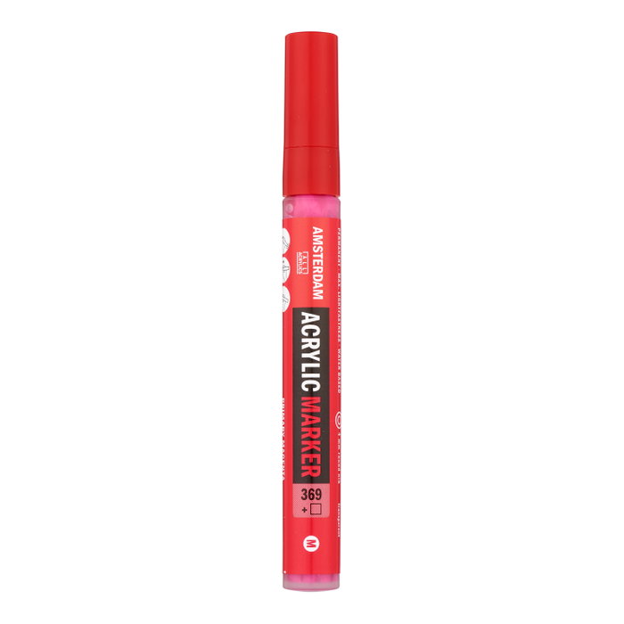 Amsterdam Marqueur Acrylique Pointe Fine 4 mm Magenta Primario 369 Amsterdam Marqueur Acrylique Pointe Fine 4 mm Magenta Primario 369